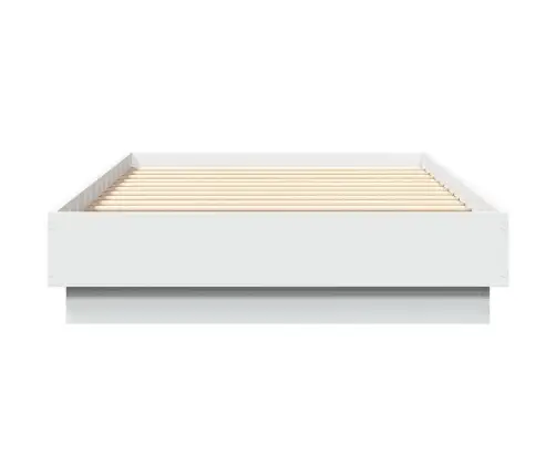 Gultas Rāmis, Balts, 90X190 Cm, Inženierijas Koks Vidaxl