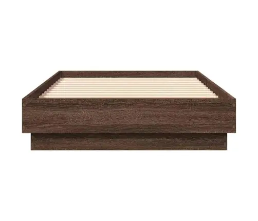 Gulta Bez Matrača, Brūna Ozola, 90X190 Cm, Inženierijas Koks Vidaxl