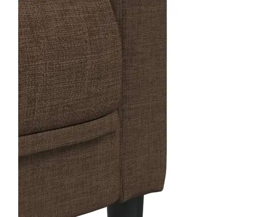 Divdaļīgs Dīvānu Komplekts, Brūns Audums Vidaxl