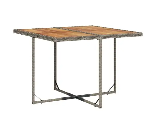 5-Osaline Aiamööbli Komplekt Patjadega, Hall, Polürotang