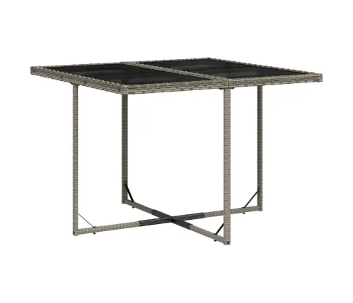 Sodo Komplektas Su Pagalvėlėmis, 9 Dalių, Pilkas, Poliratanas