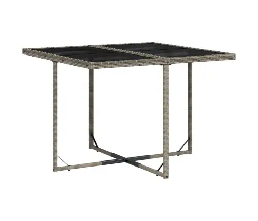 5-Osaline Aiamööbli Komplekt Patjadega, Hall, Polürotang