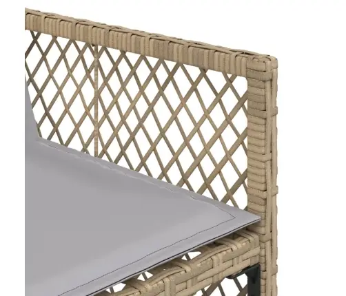 13-Daļīgs Dārza Mēbeļu Komplekts Ar Matračiem, Pe Rotangpalma Vidaxl