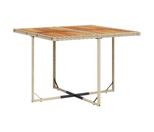 9-Daļīgs Virtuves Mēbeļu Komplekts Ar Matračiem, Pe Rotangpalma Vidaxl