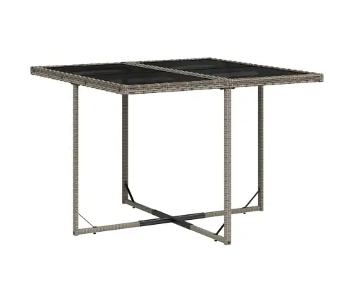 5-Osaline Aiamööbli Komplekt Patjadega, Hall, Polürotang