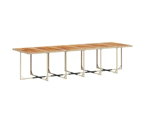 13-Daļīgs Dārza Mēbeļu Komplekts Ar Matračiem, Pe Rotangpalma Vidaxl