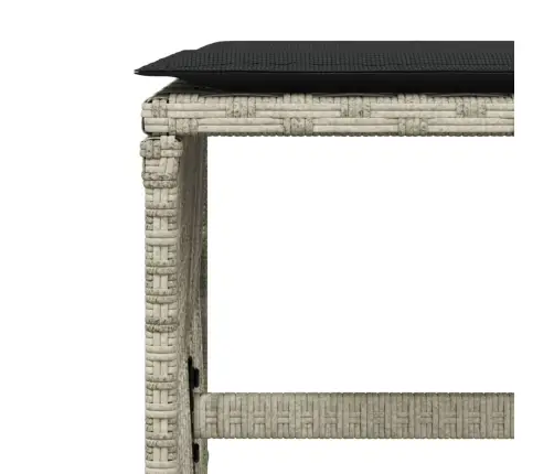 Sodo Komplektas Su Pagalvėlėmis, 15 Dalių, Pilkas, Poliratanas