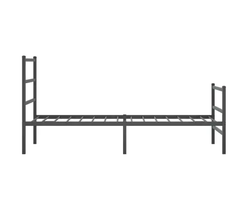 Lovos Rėmas Su Galvūgaliu/Kojūgaliu, Juodas, 90X190cm Metalas