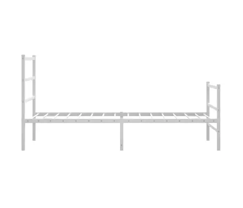 Lovos Rėmas Su Galvūgaliu/Kojūgaliu, Baltas, 90X190cm Metalas