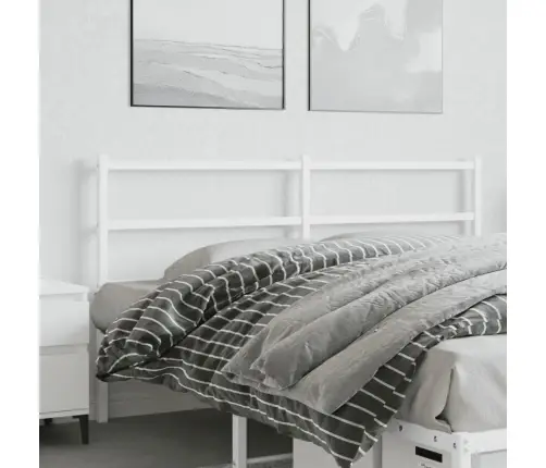 Metallist Voodipeats, Valge, 160 Cm