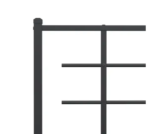 Lovos Rėmas Su Galvūgaliu/Kojūgaliu, Juodas, 100X200cm Metalas Lovos Rėmas Su Galvūgaliu/Kojūgaliu, Juodas, 100X200cm Metalas