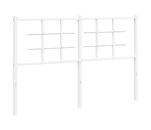 Metallist Voodipeats, Valge, 135 Cm