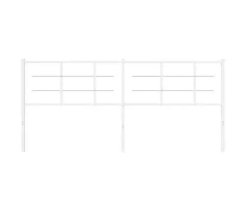 Metallist Voodipeats, Valge, 193 Cm