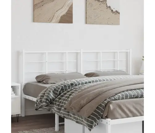 Metallist Voodipeats, Valge, 193 Cm