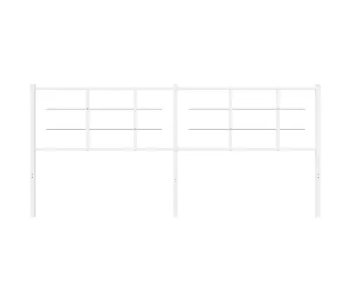 Gultas Galvgalis, Balts, 200 Cm Vidaxl