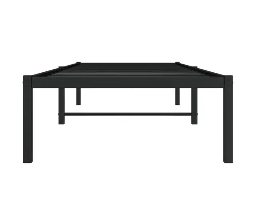 Metallist Voodiraam, Must, 80X200 Cm