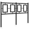 Gultas Galvgalis, Metāls, Melns, 120 Cm Vidaxl