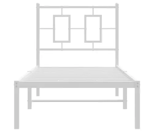 Lovos Rėmas Be Čiužinio, Baltas, 75X190cm Metalas