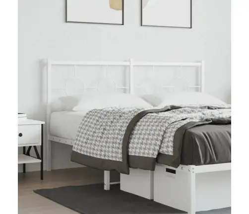 Metallist Voodipeats, Valge, 160 Cm