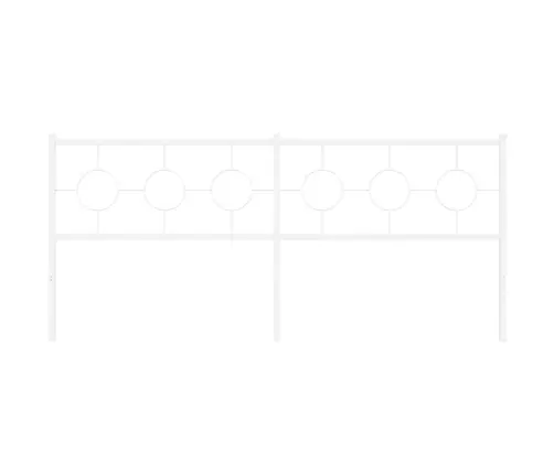 Metalinis Galvūgalis, Baltos Spalvos, 193Cm Metalinis Galvūgalis, Baltos Spalvos, 193Cm