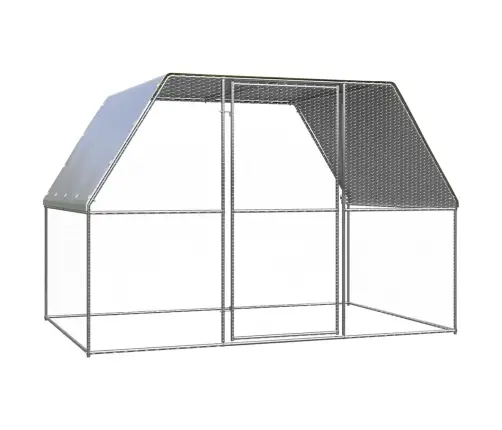 Narvas Viščiukams, Sidabrinis Ir Pilkas, 3X2X2M, Plienas