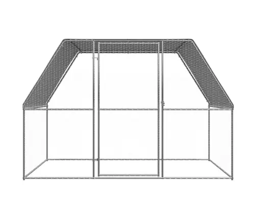 Narvas Viščiukams, Sidabrinis Ir Pilkas, 3X2X2M, Plienas