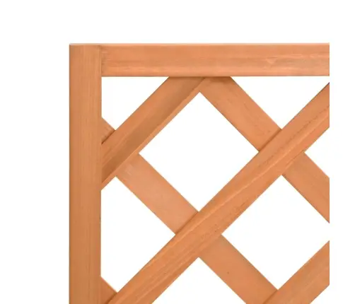 Puķu Kaste Ar Špaleru, Brūna, Egles Masīvkoks Vidaxl