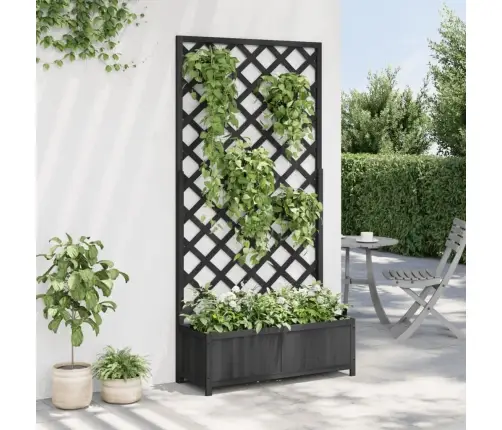 Võrega Taimekast, Must, Nulupuit