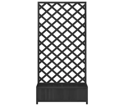 Võrega Taimekast, Must, Nulupuit