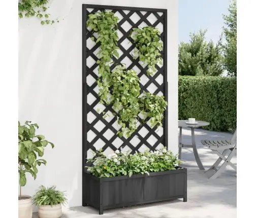 Võrega Taimekast, Must, Nulupuit