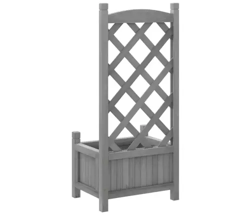 Lovelis Su Treliažu, Pilkos Spalvos, Eglės Medienos Masyvas