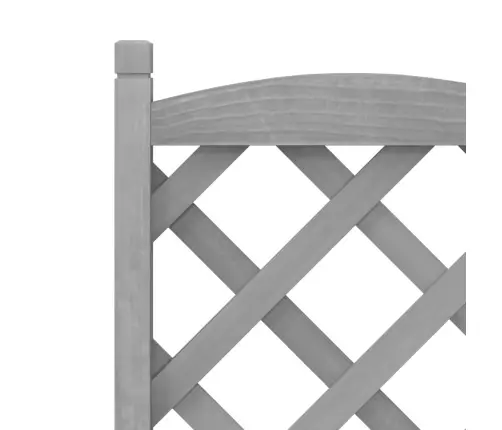 Lovelis Su Treliažu, Pilkos Spalvos, Eglės Medienos Masyvas