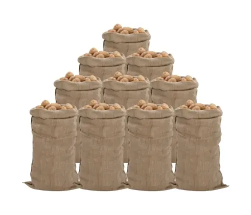 Džiuto Maišai, 10 Vnt., 65X135 cm 100 % Džiutas, 340 G/M²