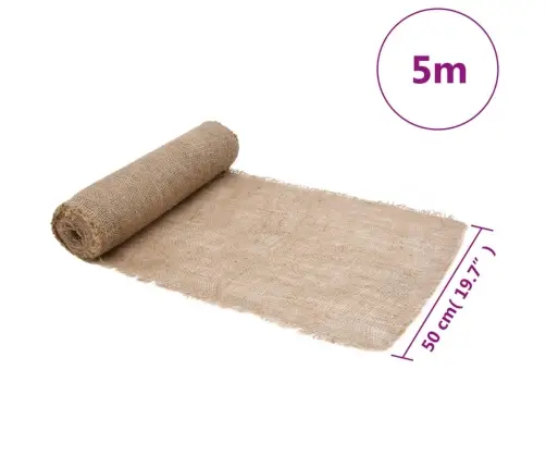 Džiuto Ritinys 0,5X5 M, 100 % Džiutas, 200 G/M²