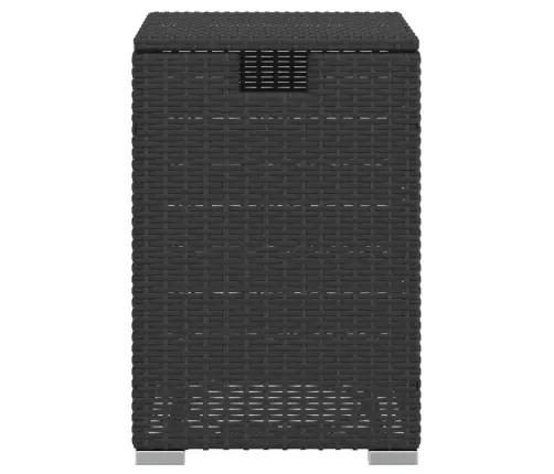 Gāzes Balona Pārsegs, Melns, 40X40X60 Cm, Pe Rotangpalma Vidaxl