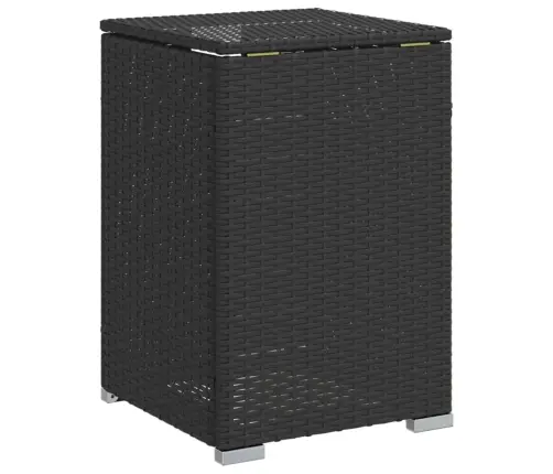 Gāzes Balona Pārsegs, Melns, 40X40X60 Cm, Pe Rotangpalma Vidaxl