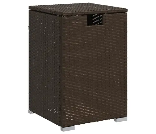 Gāzes Balona Pārsegs, Brūns, 40X40X60 Cm, Pe Rotangpalma Vidaxl