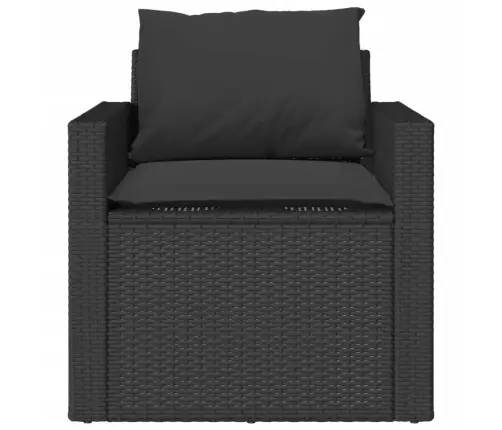 4-Daļīgs Dārza Dīvāna Komplekts Ar Matračiem, Pe Rotangpalma Vidaxl