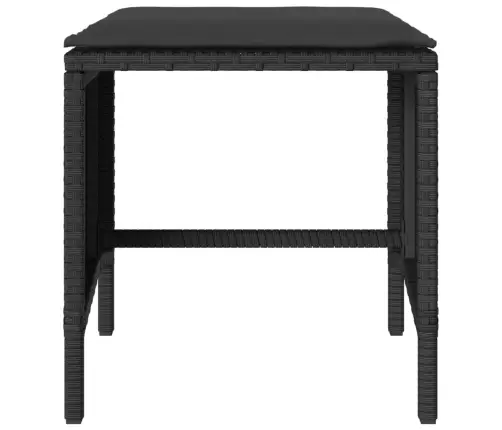 4-Daļīgs Dārza Dīvāna Komplekts Ar Matračiem, Pe Rotangpalma Vidaxl