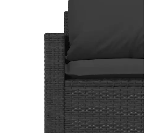 4-Daļīgs Dārza Dīvāna Komplekts Ar Matračiem, Pe Rotangpalma Vidaxl