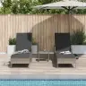 Lamamistool Padjaga 2-Isik 2 Pcs Hall 35 X 35 X 32Cm Polürotang