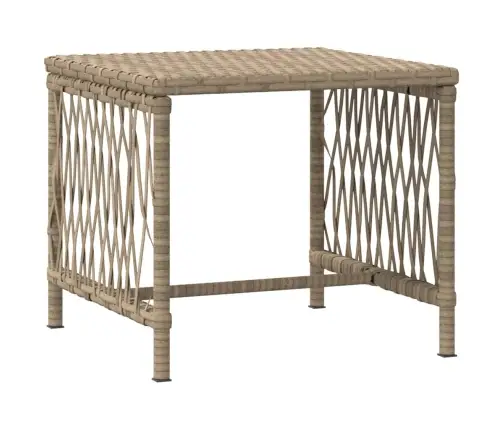 Lamamistool Padjaga 2-Isik 2 Pcs Beež Polürotang