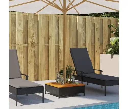 Saulessarga Pamatnes Pārsegs, 70X70X25 Cm, Pe Rotangpalma Vidaxl