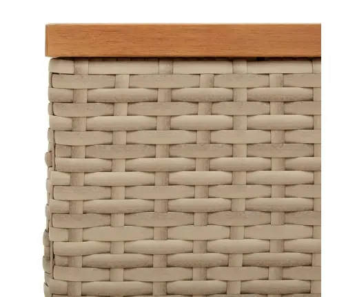 Päikesevarju Aluse Kate, Beež, 70X70X25 cm Pe-Rotang/Akaatsia