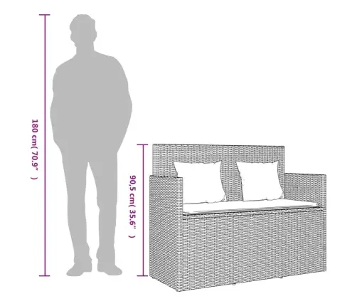 Aiapink Koos Patjadega, Must, Polürotang