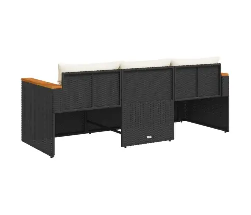 3-Kohaline Aiadiivan Koos Patjadega, Must, Polürotang