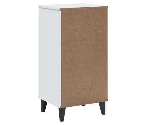 Naktsskapītis Viken, Balts, Inženierijas Koks Vidaxl