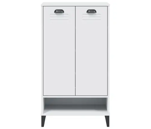 Apavu Skapītis Viken, Balts, Inženierijas Koks Vidaxl