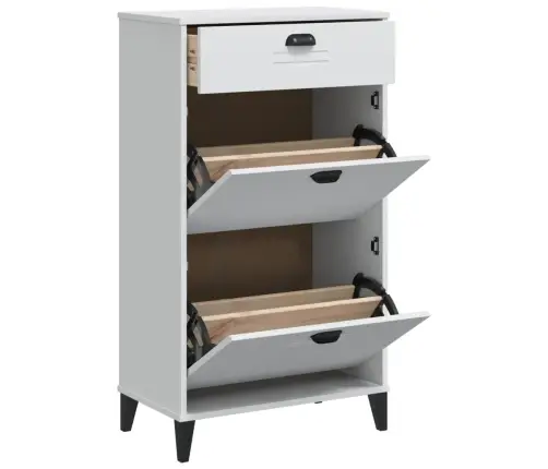 Batų Spintelė Viken, Baltos Spalvos, Pušies Medienos Masyvas