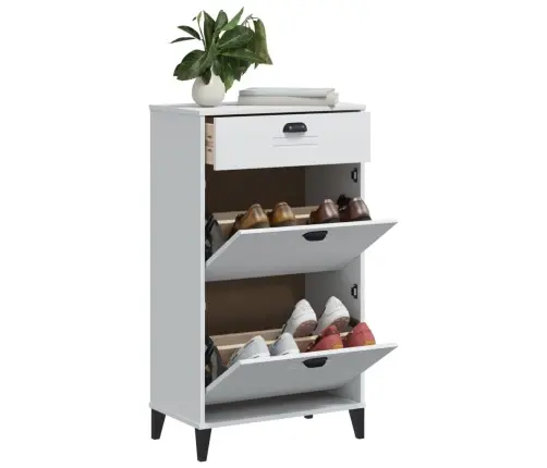 Batų Spintelė Viken, Baltos Spalvos, Pušies Medienos Masyvas